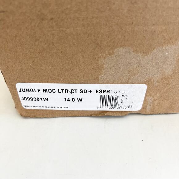 New MERRELL Jungle Moc Leather Comp Toe SD+ Work Shoe Mens SIZE 14 WIDE Espresso - Picture 10 of 10